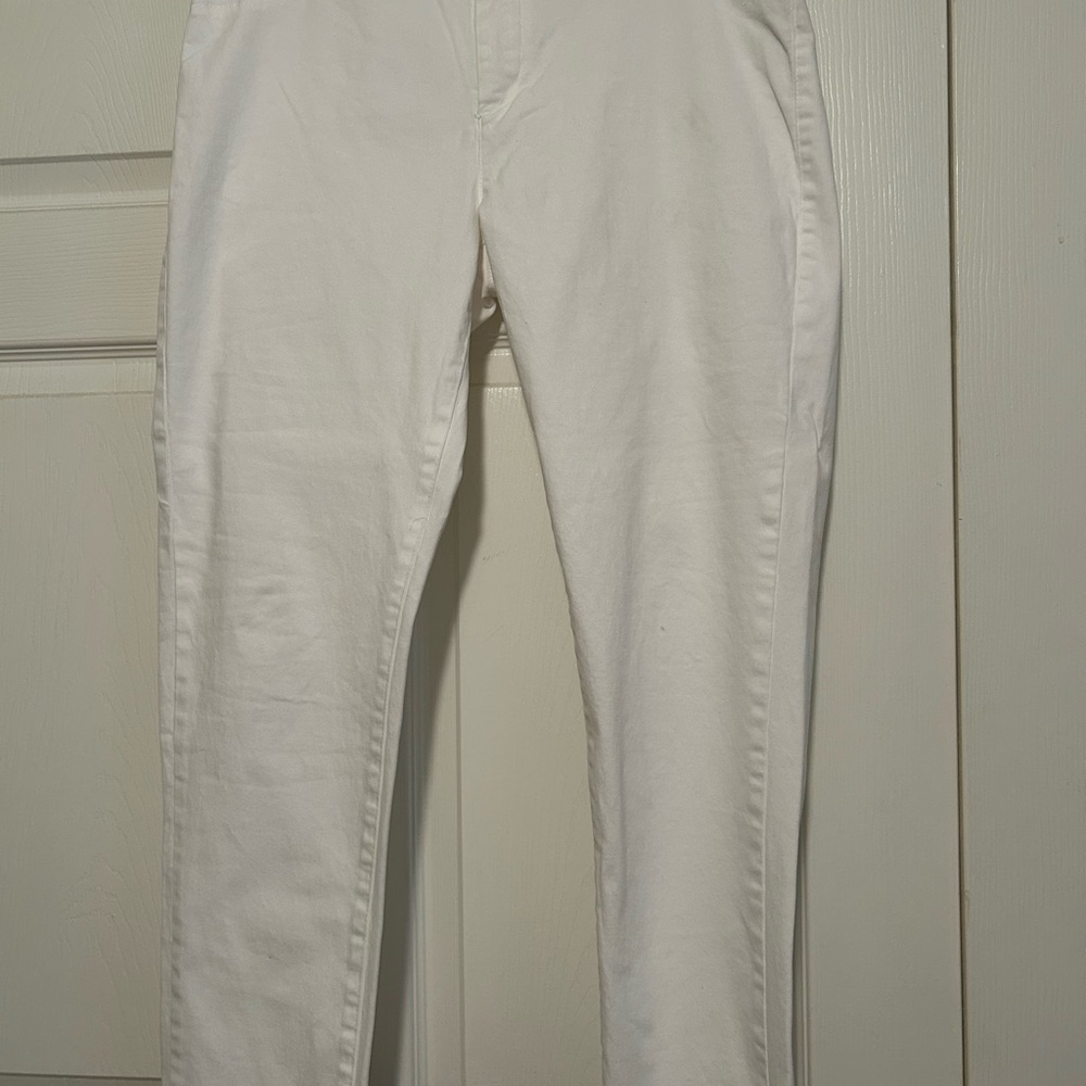 Calvin Klein Women's Straight Leg Jeans - White